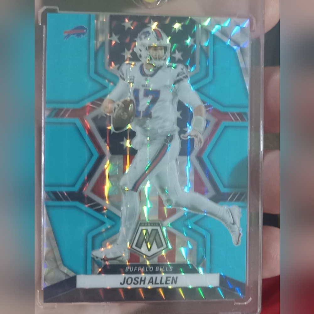 2022 Mosiac Floursent Josh Allen #8 Of 15